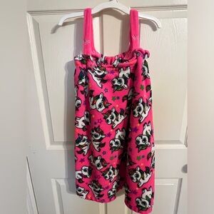 Justice Girls Unicorn Terry Bath Wrap M/L